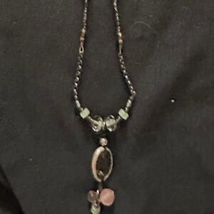 Silpada Pink Beaded Necklace